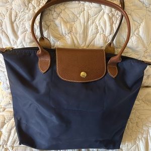 Longchamp Navy Totebag, Medium